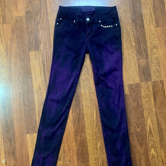TRIPP NYC Purple Skinny Jeans - Picture 7 of 10